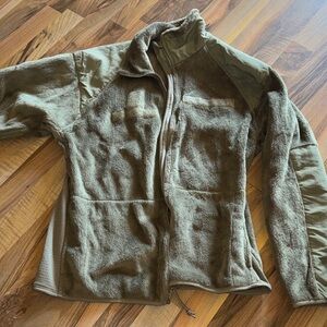 Fleece Army jacket